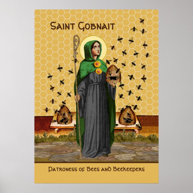 Ste Gobnait de Ballyvourney (SAE 003) Affiche (Devant)
