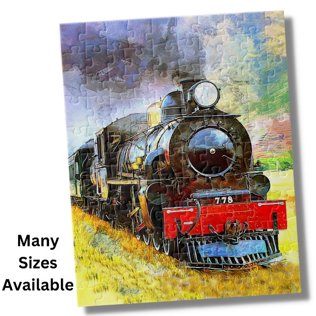 Steam Train Engine Locomotive 778  Jigsaw Puzzle (Créateur téléchargé)