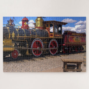 Steam Train Locomotive #19 Jigsaw Puzzle 1014 pc.