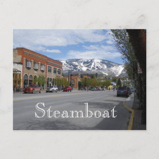 Steamboat Springs Colorado Carte postale
