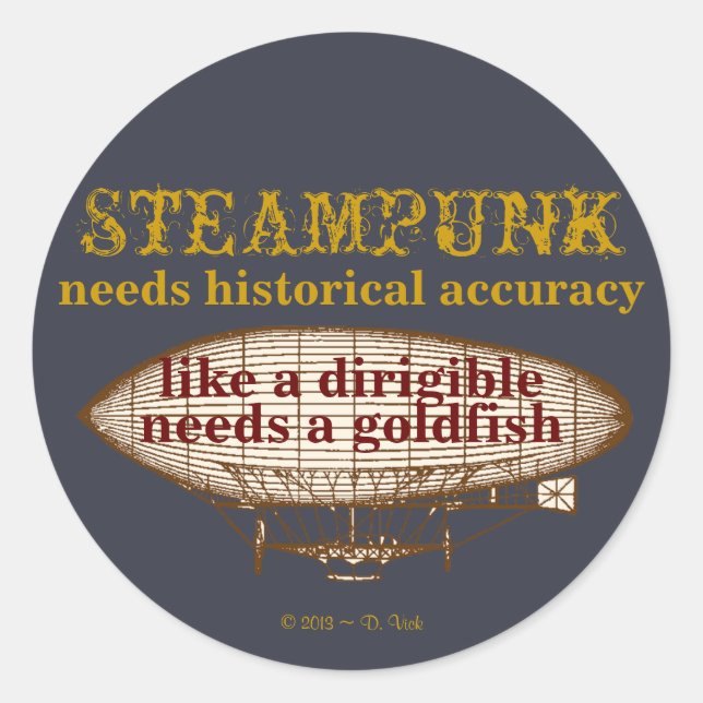 Steampunk a besoin d'un autocollant (Devant)
