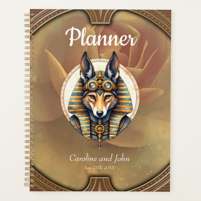 Steampunk Anubis Fox Portrait (Devant)