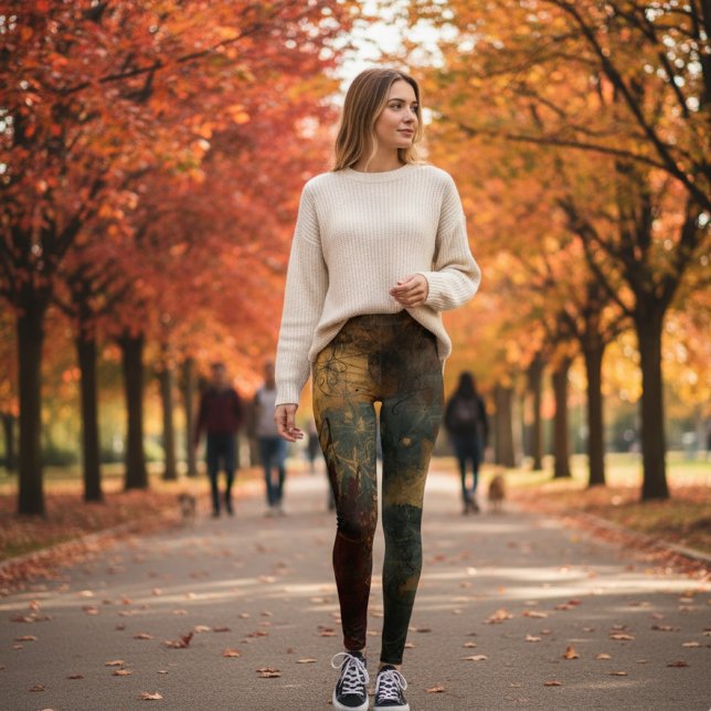 Steampunk Castle Leggings - Victorian Gothic (Créateur téléchargé)