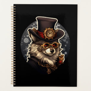 Steampunk de loup d'hiver