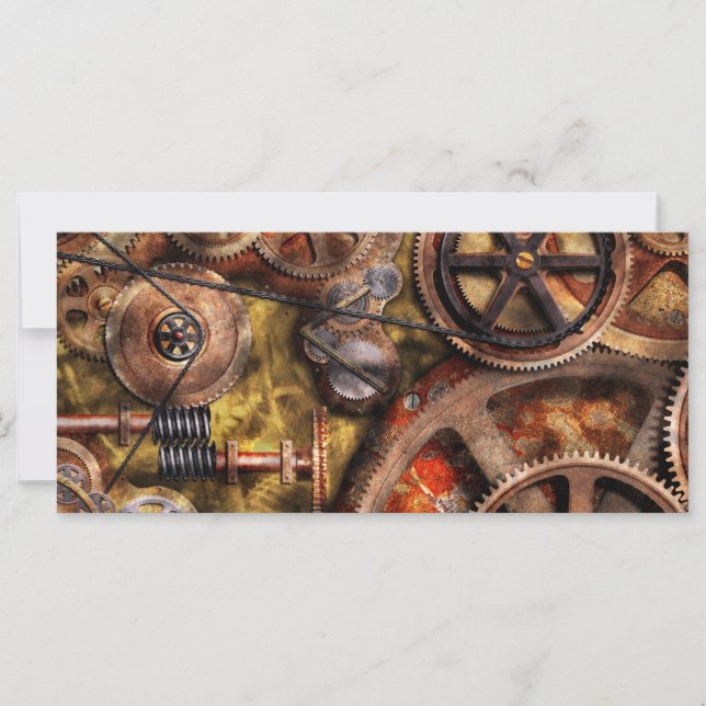 Steampunk - Engrenages - Ateliers intérieurs (Devant)