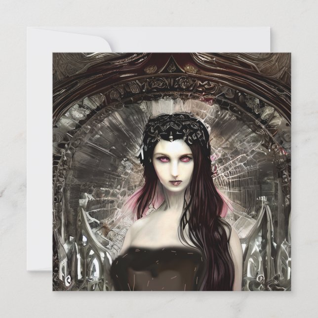 Steampunk Fallen Angel | Art sombre (Devant)