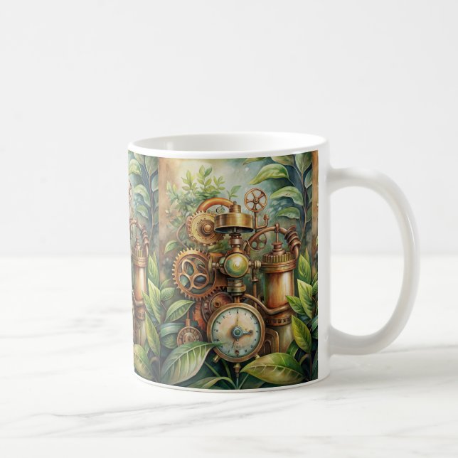 Steampunk Garden Café Mug (Droite)