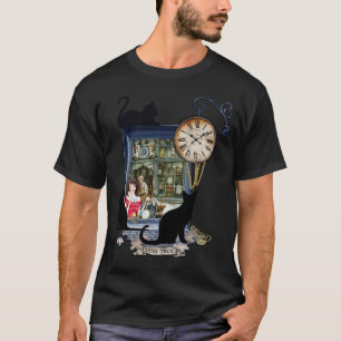 Steampunk-Horloge en T-shirt Old Amsterdam