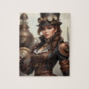 Steampunk Inspiré Graphic Puzzle
