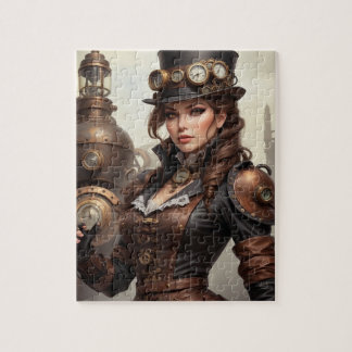 Steampunk Inspiré Graphic Puzzle