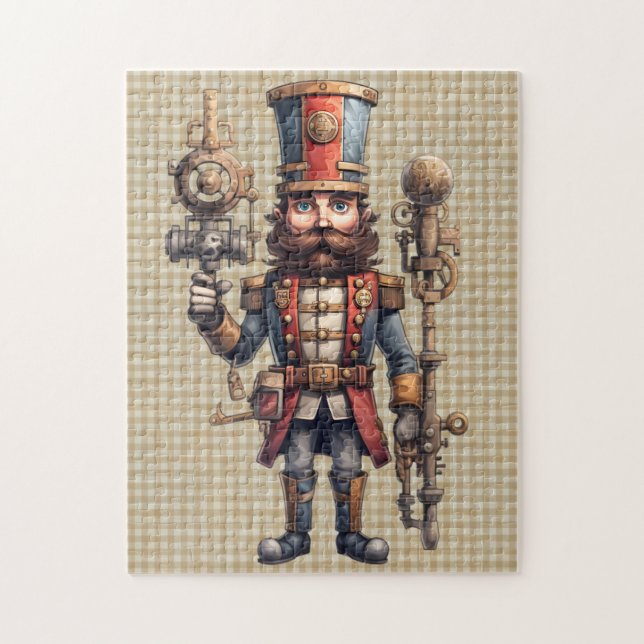 Steampunk Nutcracker Puzzle (Vertical)
