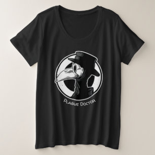 Steampunk Plague Doctor Bird Mask B/W