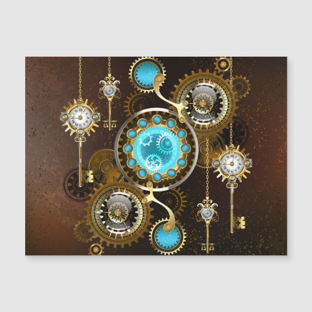 Steampunk Rusty Background (Devant)