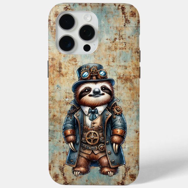 Steampunk Sloth iPhone / coque ipad (Verso)