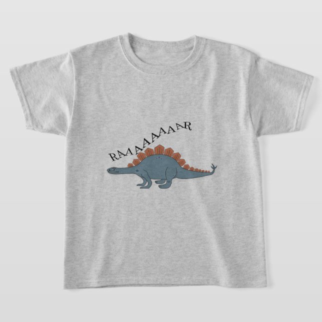 Stegosaurus - T-shirt de base pour enfants (Poser)