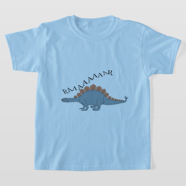 Stegosaurus - T-shirt de base pour enfants (Poser)