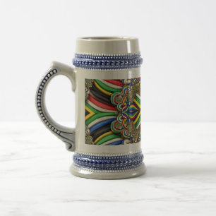 Stein Mug aux couleurs sud-africaines