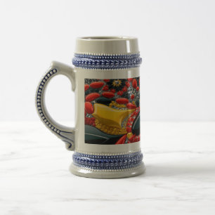 Stein Mug avec Allemagne Couleurs Design