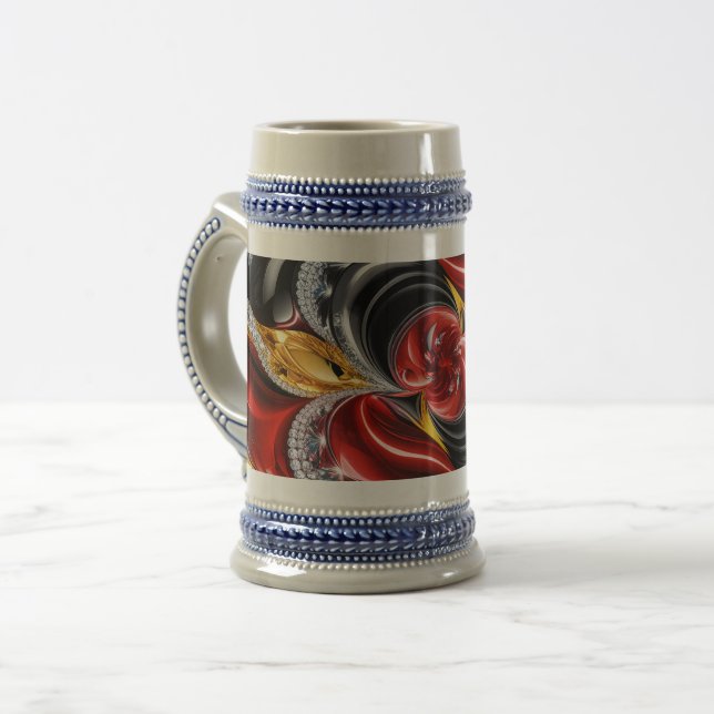 Stein Mug avec design de couleurs allemandes (Devant gauche)