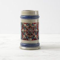 Stein Mug avec design de couleurs norvégiennes