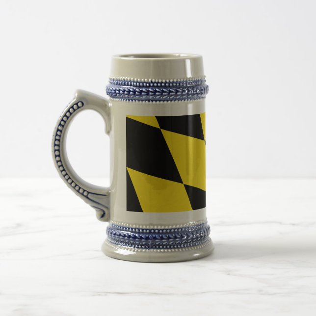 Stein Mug avec drapeau de Munich (Gauche)