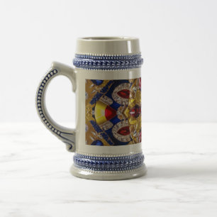 Stein Mug avec la Colombie Couleurs Design