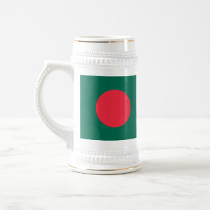 Stein Mug avec le drapeau du Bangladesh