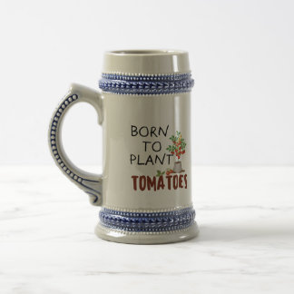 Stein mug avec une citation marrante de jardinier