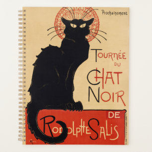 Steinlen Art Nouveau Chat Noir Vintage Imprimé Chi
