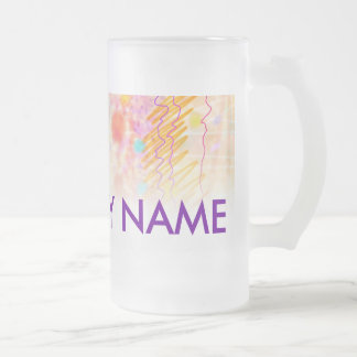 Steins de bière, tasses givrées - juste couleur