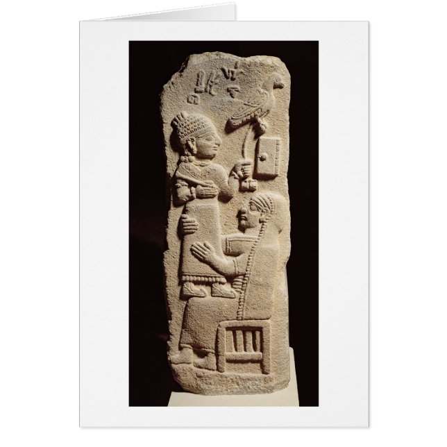 Stele funéraire du scribe Tarhunpijas, Néo--Hitt (Devant)