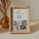 STELLA Photos d'Enfance Numéro de tableau Carte 5x<br><div class="desc">Découvrez le charme captivant de notre collection Stella, méticuleusement conçue pour insuffler à votre baby shower un air de minimalisme moderne et une touche de sophistication pointue. Conçue pour mêler harmonieusement charme bohème et élégance intemporelle, cette collection polyvalente garantit l'élévation de l'esthétique de tout baby shower de style, transformant votre...</div>