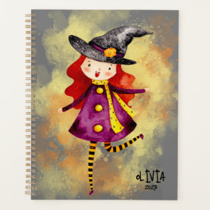 Stellalunarts Halloween sorcière mignonne fille