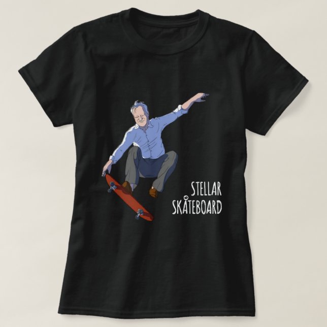 Stellar Skateboard ! T-shirts (Design devant)