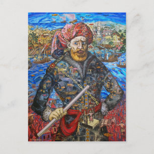 Stepan Razin Lettres de charme Carte postale origi