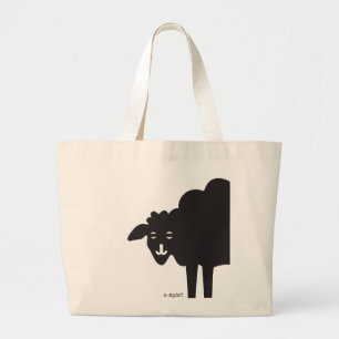 Stepping in Large Tote Bag