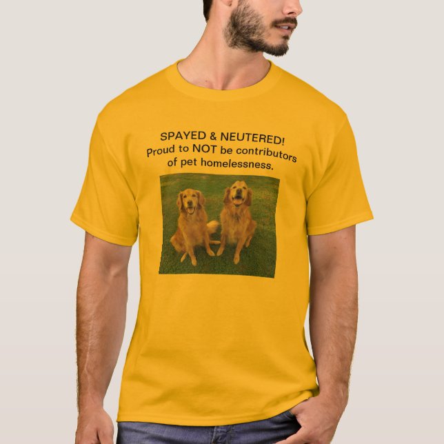 Stérilisez le T-shirt neutre (Devant)