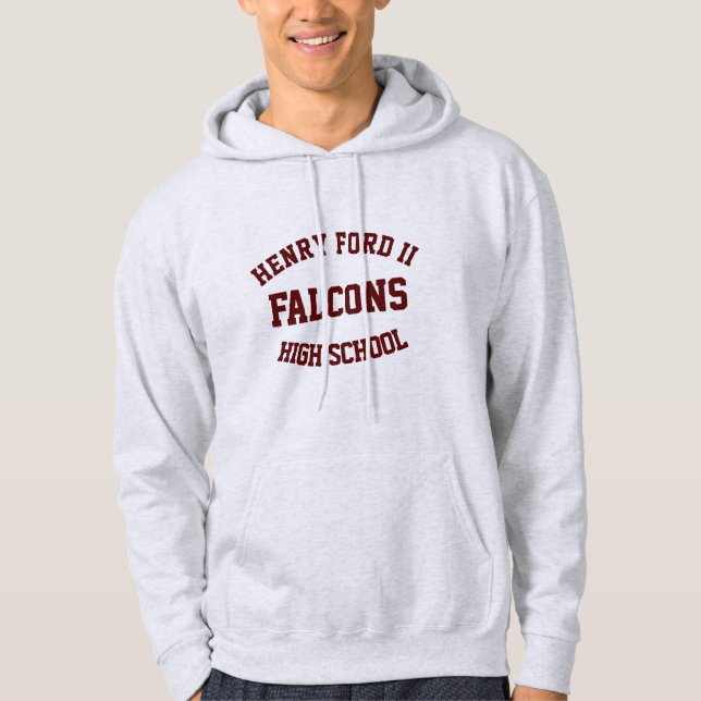 Sterling Heights Henry Ford II Sweat - shirt à cap (Devant)