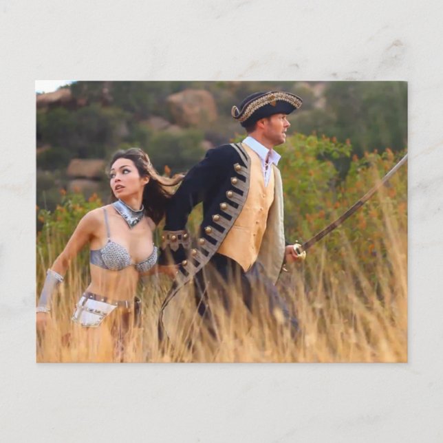 Sterling & Nilla, Sur La Carte Postale Run (Devant)