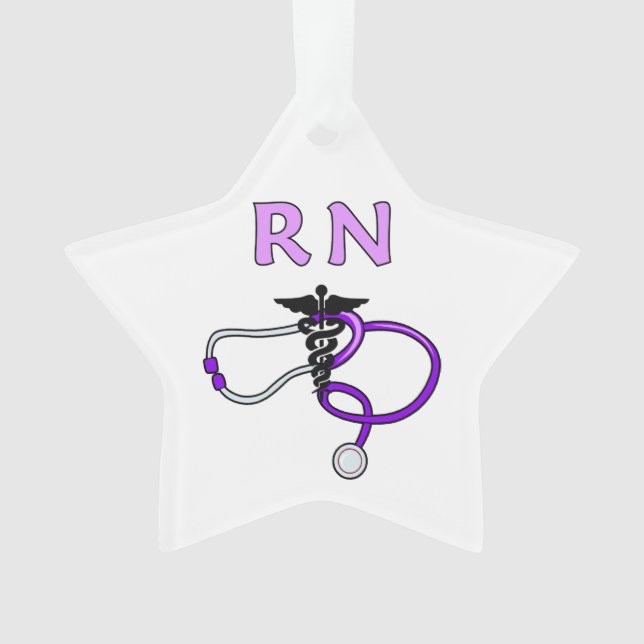 Stéthoscope de RN d'infirmières (devant)