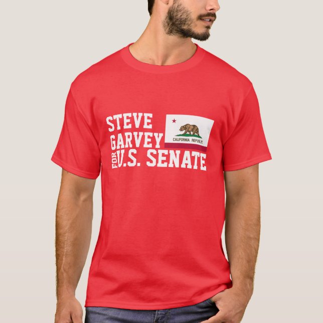 Steve Garvey pour T-Shirt du Sénat américain (Devant)