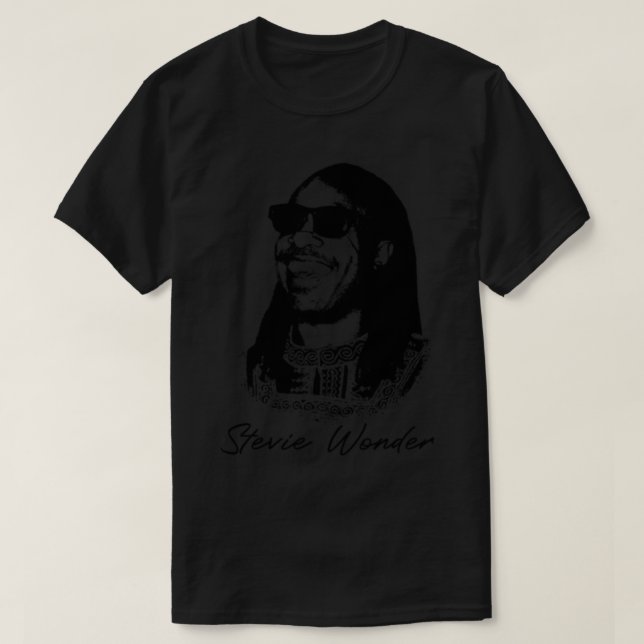 Stevie Wonder Black Sunglass  Essential T-Shirt (Design devant)