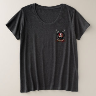 Stewart Clan Badge Taille féminine T-shirt