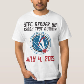 STFC Server 98 Crash Test Dummy Homme T-shirt