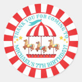 Sticker chapiteau de cirque - Sticker A moi Etiquette & Autocollant
