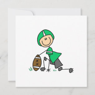 Stick Figure Football Vert