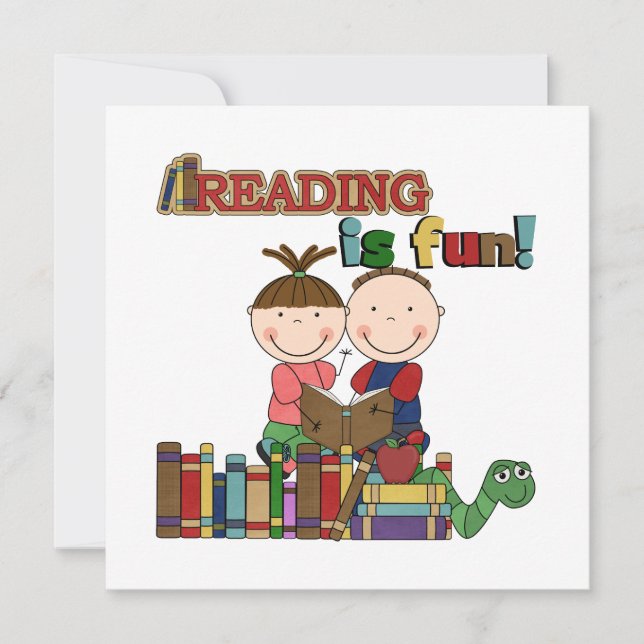 Stick Figure Kids Reading is Fun (Devant)