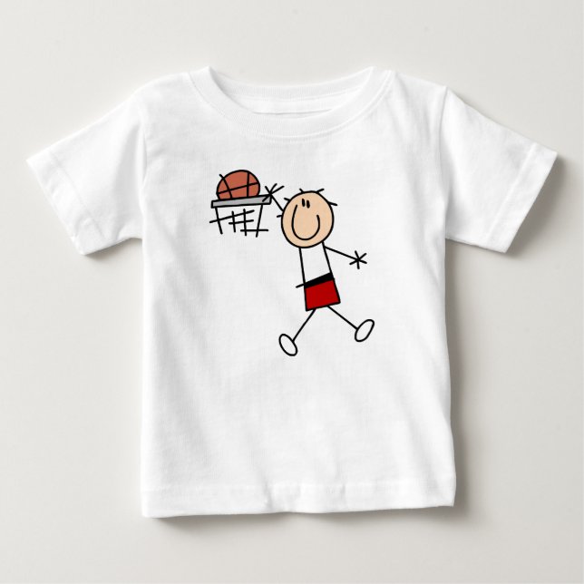 Stick Figure T-shirts et cadeaux Slam Dunk (Devant)