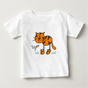 Stick Figure Tiger T-shirts et cadeaux
