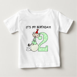 Stick Girl 2e Anniversaire Tshirts et cadeaux